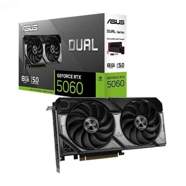 ASUS RTX 5060 DUAL 8GB GDDR7 Graphics Card