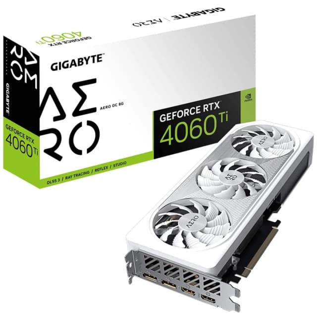 GIGABYTE GeForce RTX 4060 TI AERO OC 8GB GDDR6 – Graphics Card