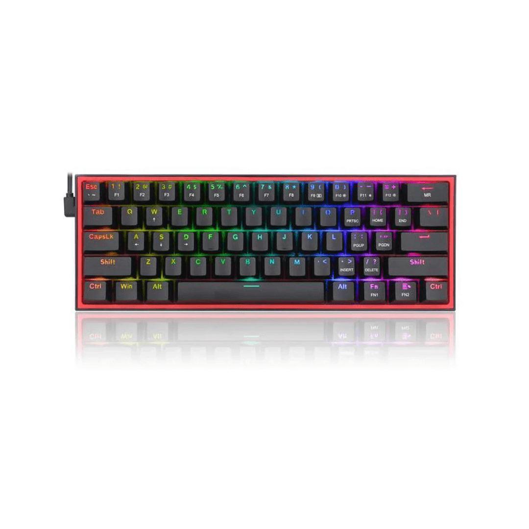 Redragon FIZZ K617 60% Wired RGB Mechanical Keyboard – Red Switches