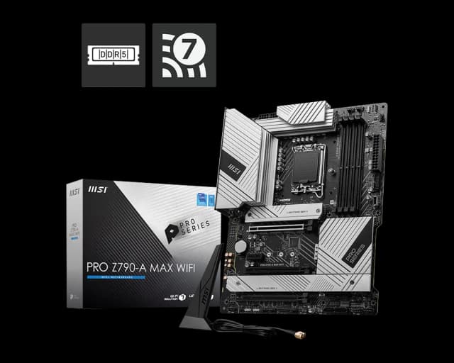 MSI PRO Z790-A MAX WIFI DDR5 Intel ATX Motherboard