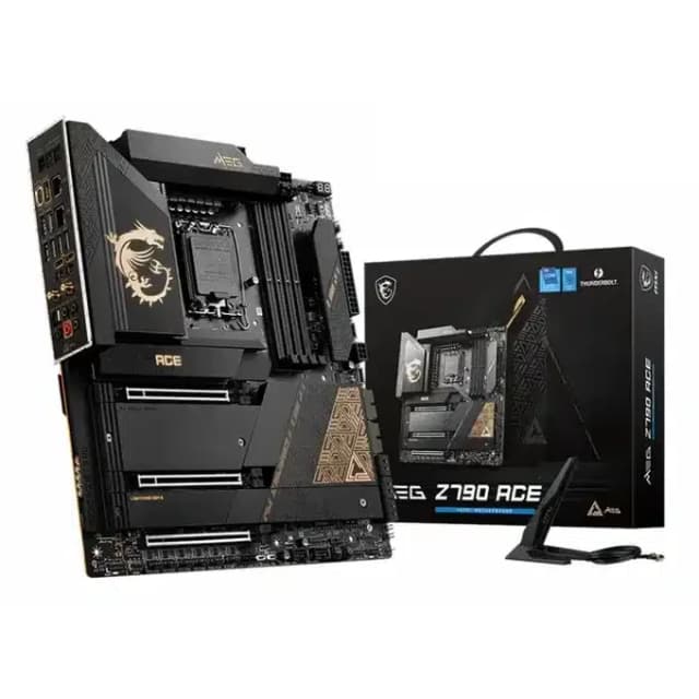 MSI MEG Z790 ACE Gaming Motherboard (Supports 12th/13th/ 14th Gen Intel Processors Wi-Fi 6E