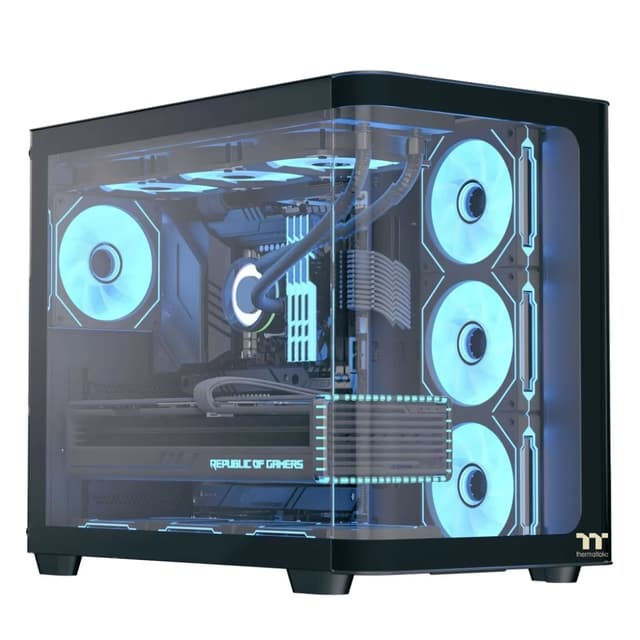 Thermaltake View 380 TG ARGB ATX Case 6x120mm BLACK