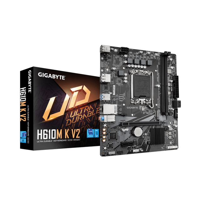 GIGABYTE H610M K V2 DDR5 LGA 1700 Micro-ATX Motherboard