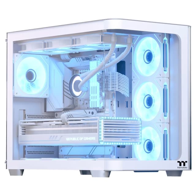 Thermaltake View 380 TG ARGB ATX Case 6x120mm white