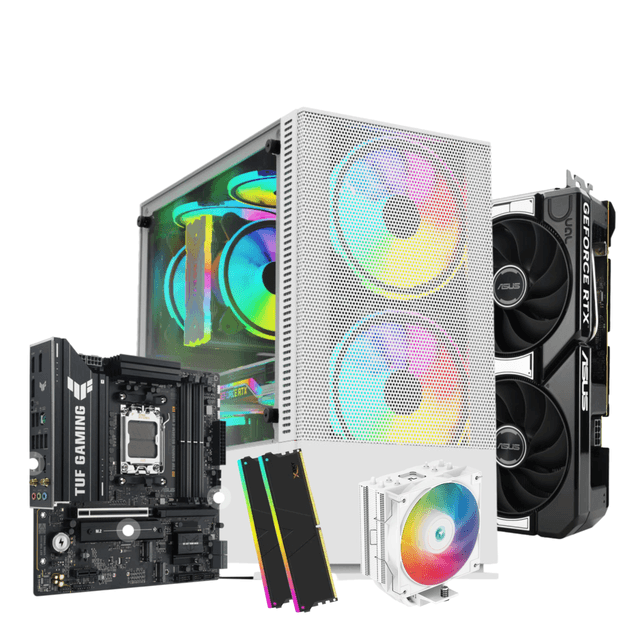 PC GAMING Ryzen 5 7500F with RTX 5060 8GB ASUS