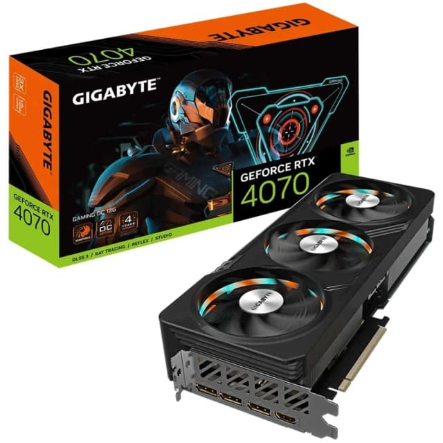 GIGABYTE GeForce RTX 4070 GAMING OC 12GB GDDR6X – Graphics Card