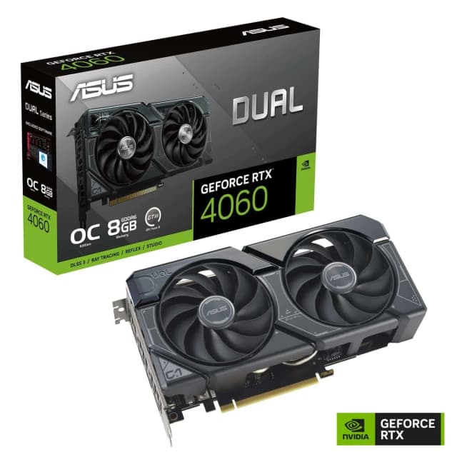 ASUS Dual GeForce RTX 4060 OC Edition 8GB GDDR6 – Graphics Card