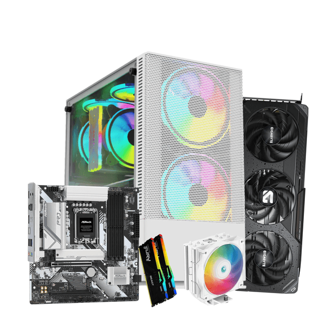 Intel Core i5-14400F RTX 5060 Ti 16GB GIGABYTE Gaming PC | 16GB DDR5 | 500GB NVMe
