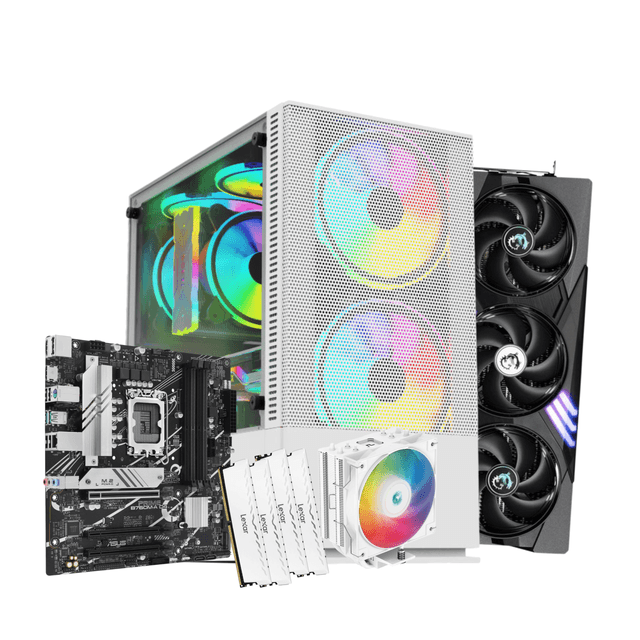 Intel Core i5-14400F RTX 5060 Ti 8GB MSI Gaming Trio PC | 32GB DDR4 | 1TB NVMe
