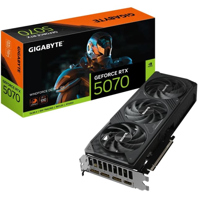 GIGABYTE GeForce RTX 5070 WINDFORCE OC SFF 12GB GDDR7- in JORDAN