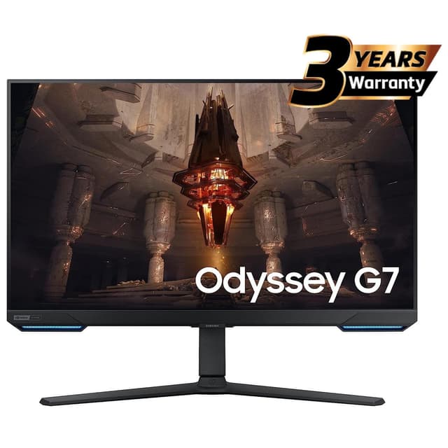 Samsung Odyssey G7 Smart Tizen (BG702) 32″ 4K UHD RGB Flat Monitor – Ultimate Gaming Experience with 144Hz, HDR10+, and Ergonomic Design
