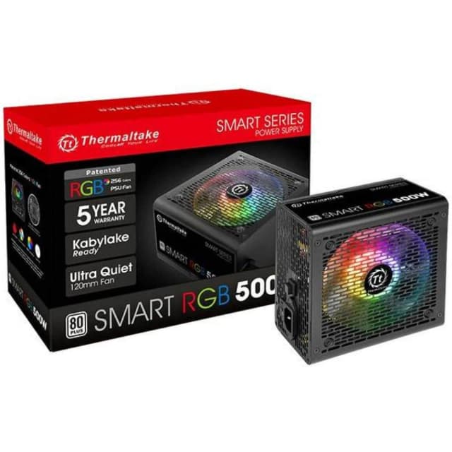 Thermaltake Smart RGB 500W 80 PLUS (Black)