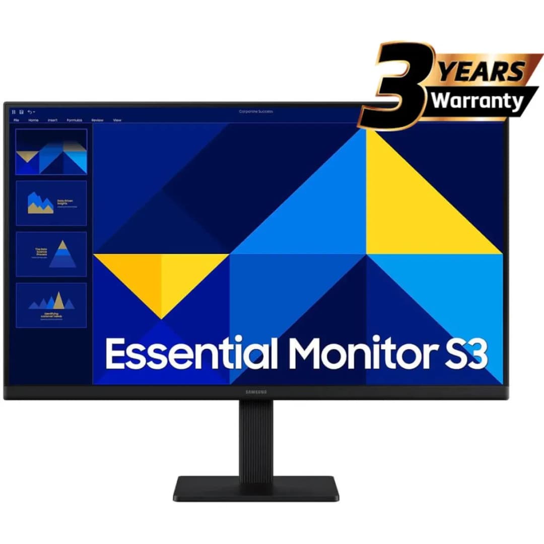 Samsung Essential Monitor S3 S30GD 22″ FHD IPS 100Hz Monitor | LS22D300