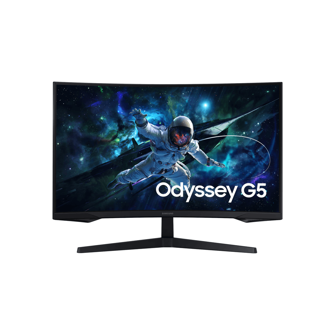 Samsung Odyssey G5 CG55 32″ 2K QHD 165Hz Curved Monitor | LS32CG550Samsung Odyssey G5 CG55 32″ 2K QHD 165Hz Curved Monitor | LS32CG550