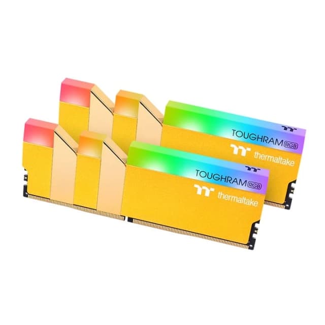THERMALTAKE TOUGHRAM RGB MEMORY DDR4 3600MHZ 16GB (8GB X2)-GOLD
