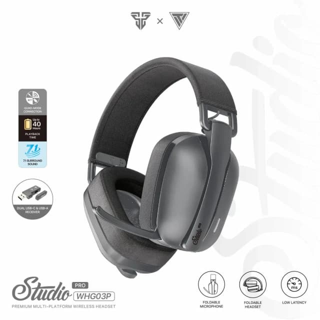 FANTECH Studio Pro WHG03 – 7.1 Surround Sound Wireless & Bluetooth Gaming