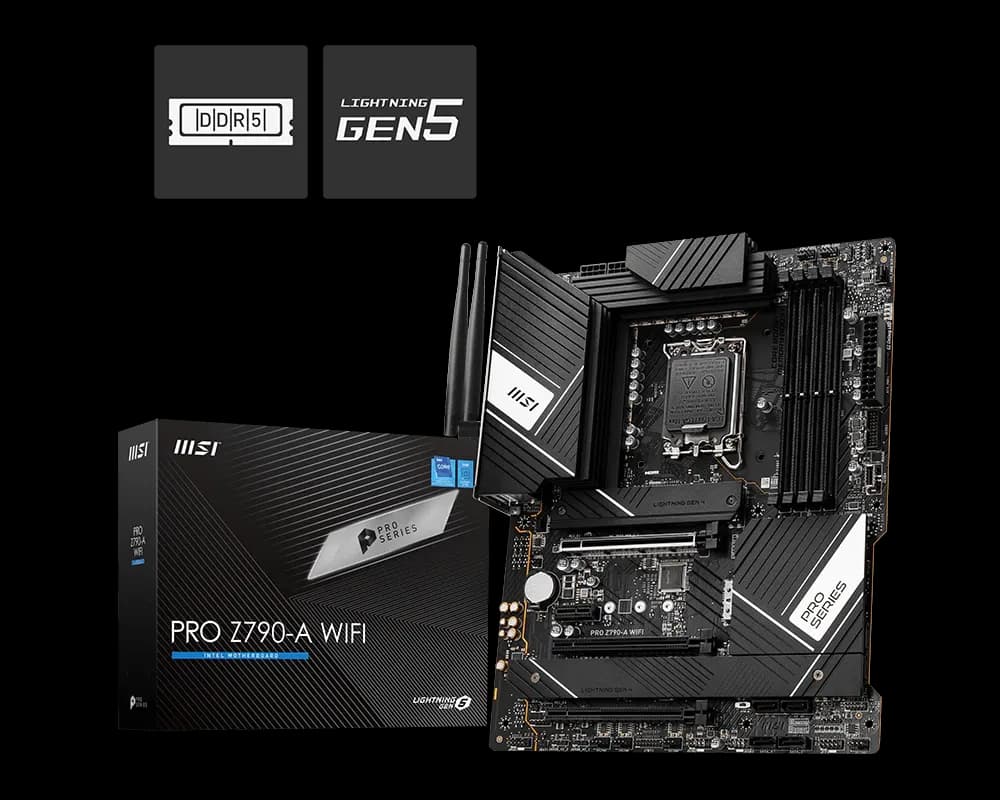 MSI PRO Z790-A WIFI DDR5 Intel ATX Motherboard