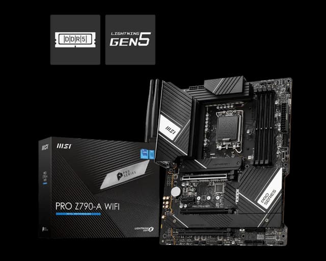 MSI PRO Z790-A WIFI DDR5 Intel ATX Motherboard