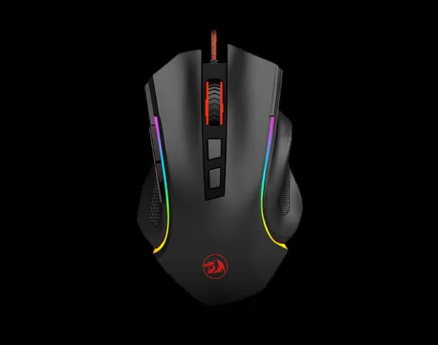 Redragon M607 Griffin RGB Gaming Mouse w/ 7 Buttons, 7200 DPI, Programmable Macros