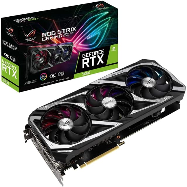 ASUS ROG Strix GeForce RTX 3060 OC Edition 12GB GDDR6