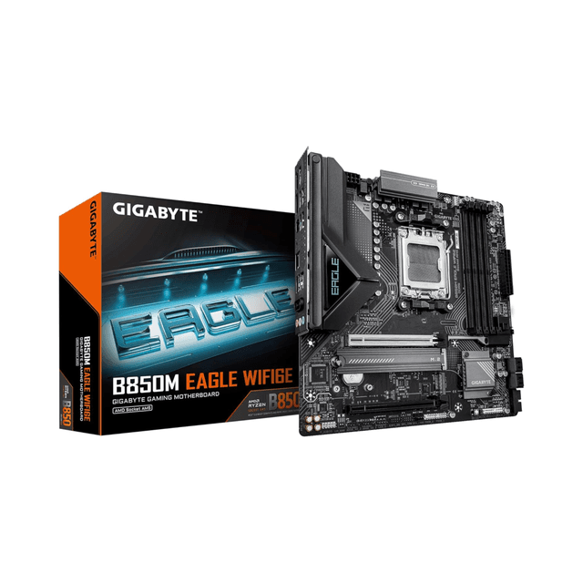 GIGABYTE B850M EAGLE WIFI6E AM5 Micro-ATX Gaming Motherboard