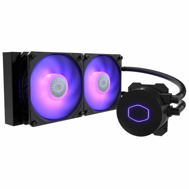 Cooler Master MasterLIquid ML240L V2 RGB CPU Liquid Cooler,New Generation Dual Chamber Pump,New SickleFlow 120 RGB