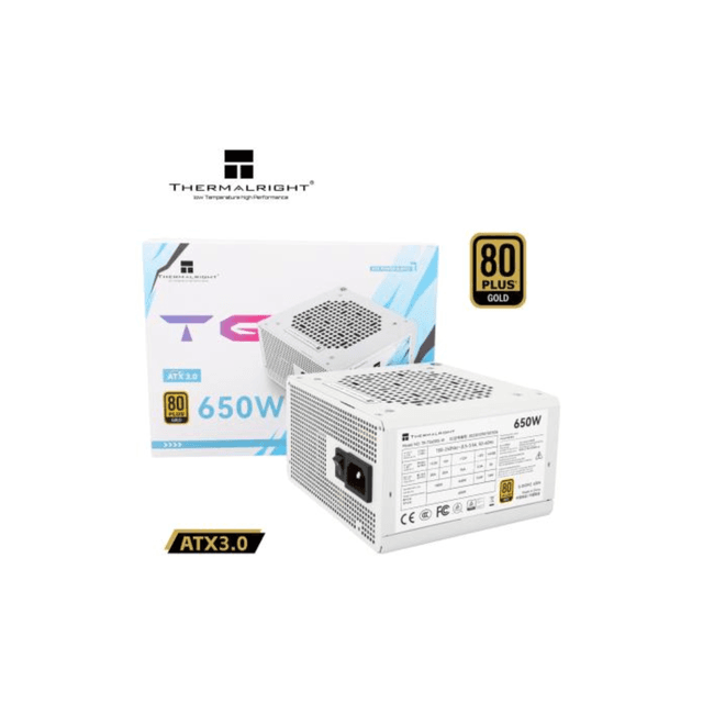 Thermalright TR-TG650S-W 650W 80 PLUS Gold White Power Supply