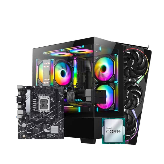 Intel Core i5-14400F RTX 5060 Ti 8GB Gaming PC | PNY OC Triple Fan | 16GB ARMOR | 1TB NVMe