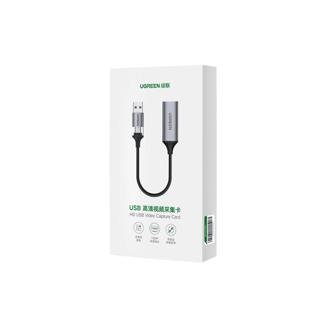 UGREEN Video Capture Card Single HDMI Input – Professional Streaming & Recording Solution