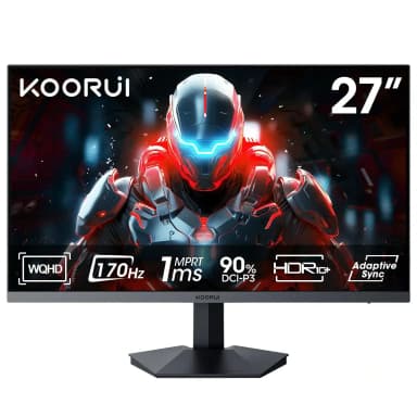 KOORUI GN03 27″ QHD 170Hz VA Gaming Monitor