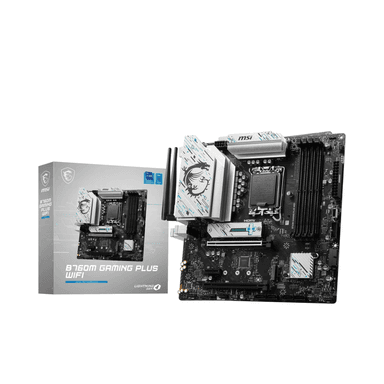 MSI B760M GAMING PLUS WIFI LGA 1700 Micro-ATX Motherboard