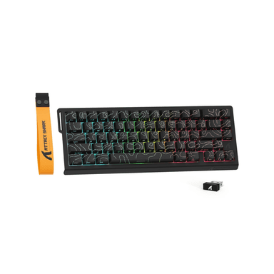 Attack Shark X68 Pro HE Tri-Mode Wireless Magnetic Gaming Keyboard