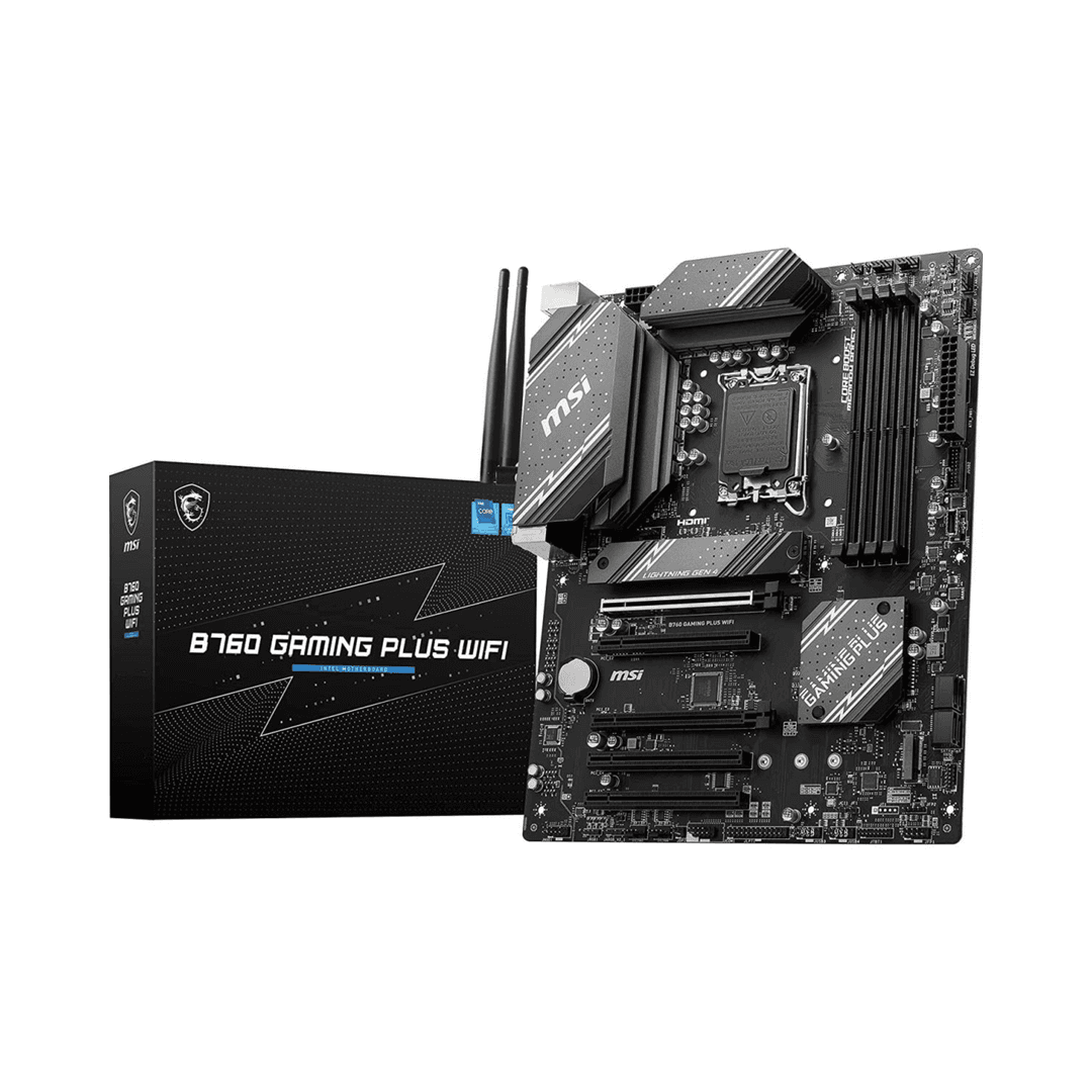 MSI B760 GAMING PLUS WIFI LGA1700 ATX Motherboard