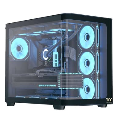Thermaltake View 380 TG ARGB ATX Case 6x120mm BLACK