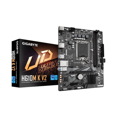 GIGABYTE H610M K V2 DDR5 LGA 1700 Micro-ATX Motherboard