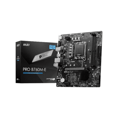 MSI PRO B760M-E DDR5 Micro-ATX Motherboard
