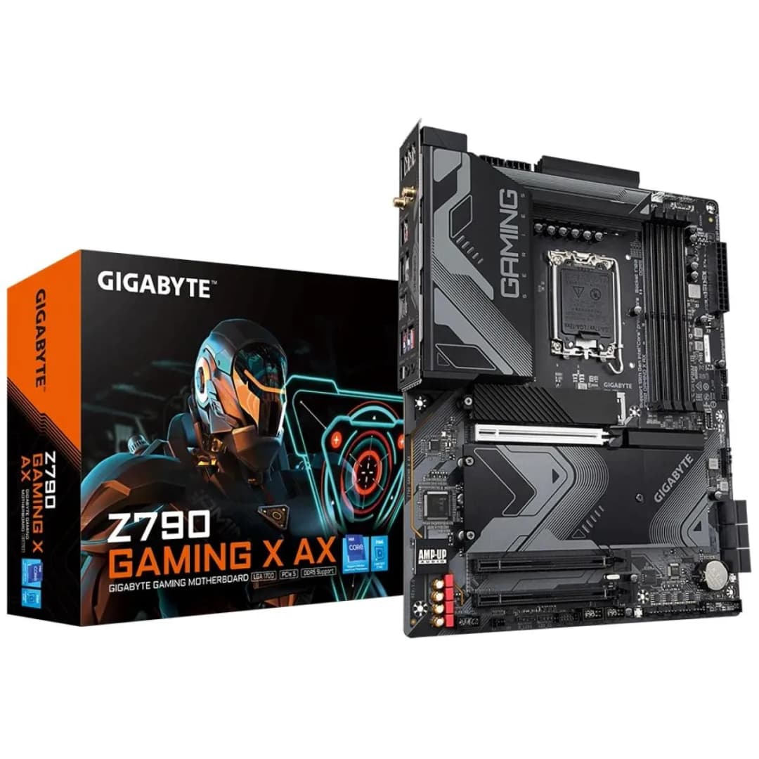GIGABYTE Z790 EAGLE AX Wi-Fi 6E ATX Gaming Motherboard – Next-Gen Power for Intel 14th Gen, DDR5, and PCIe 5.0