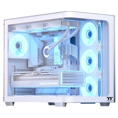 Thermaltake View 380 TG ARGB ATX Case 6x120mm white