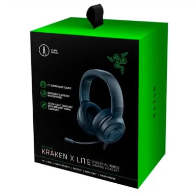 Razer Kraken X 7.1 Surround Sound Gaming Headset â Black