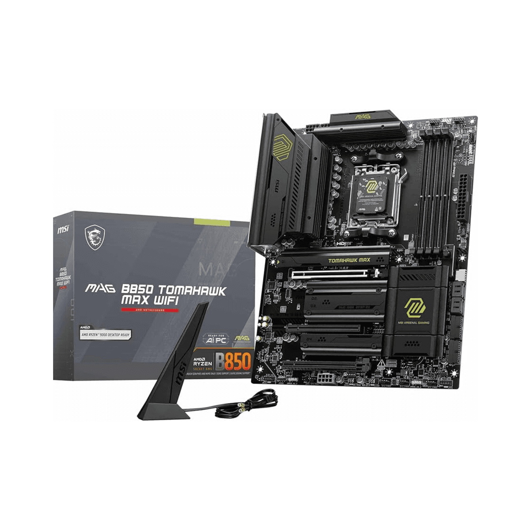 MSI MAG B850 TOMAHAWK MAX WIFI AM5 ATX Motherboard