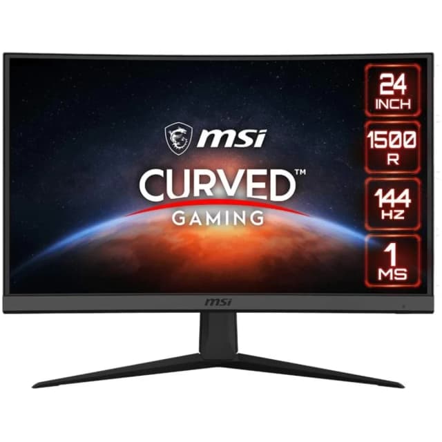 MSI Optix G24C4 23.6″ FHD VA 144Hz 1500R Curved Gaming Monitor