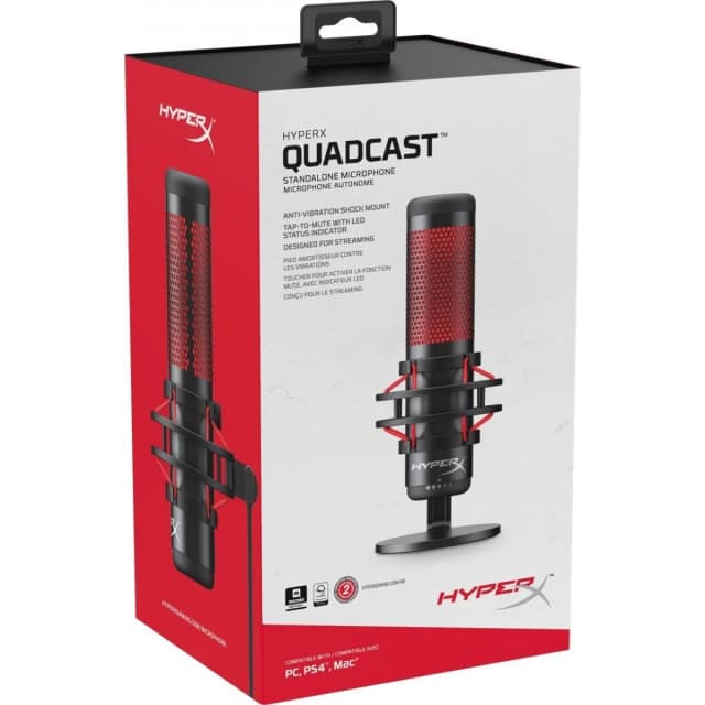 HyperX QuadCast USB Condenser Microphone