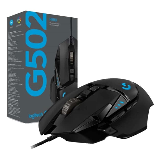 Logitech G502 HERO High Performance 16K DPI Gaming Mouse