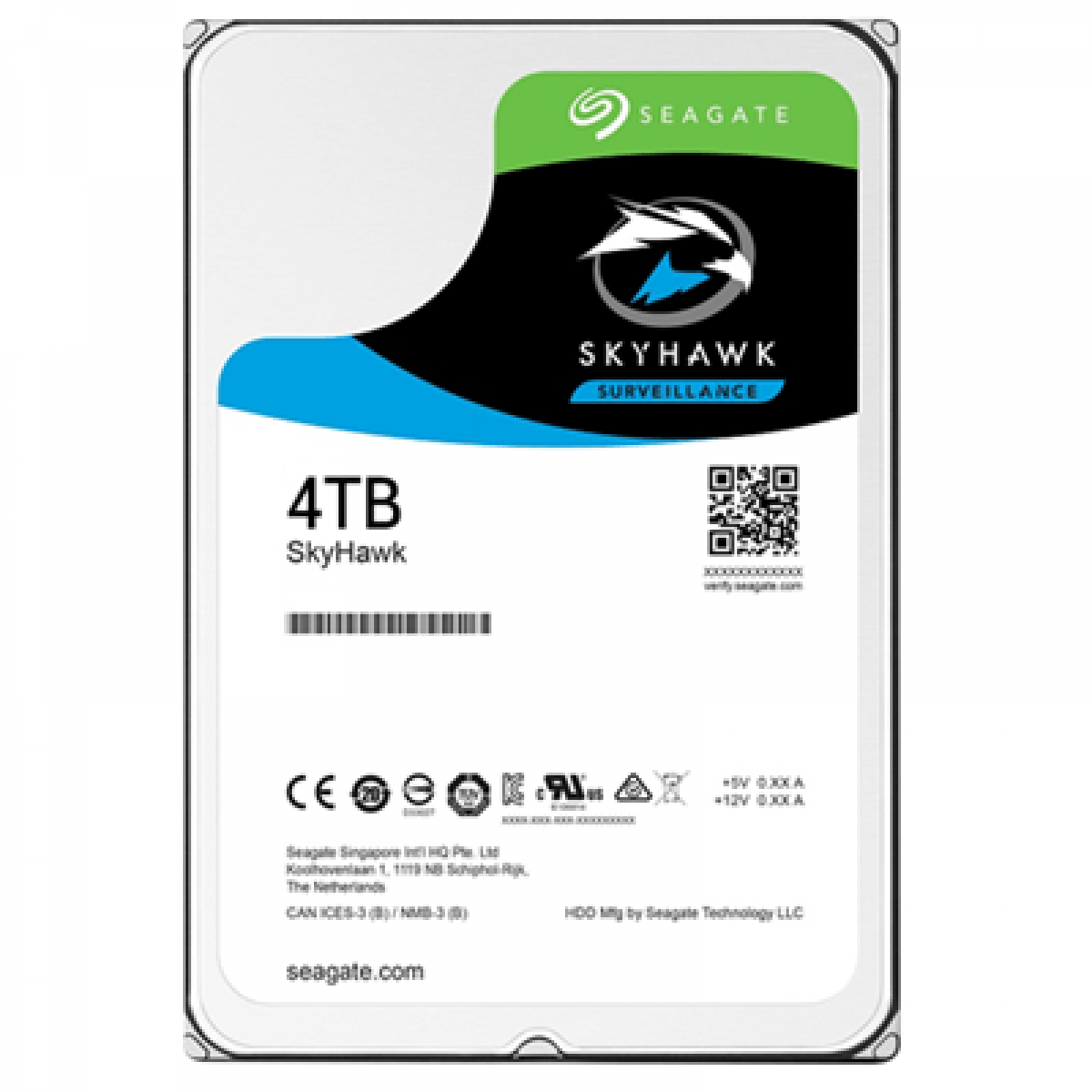 Seagate Skyhawk (Surveillance) 4tb Hard Drive Sata Iii |  Internal HDD