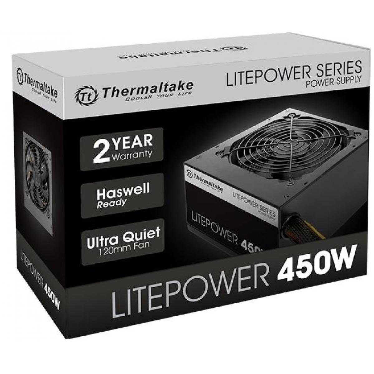 Thermaltake Litepower Gen2 450w 450 W Atx Black |  Power Supply