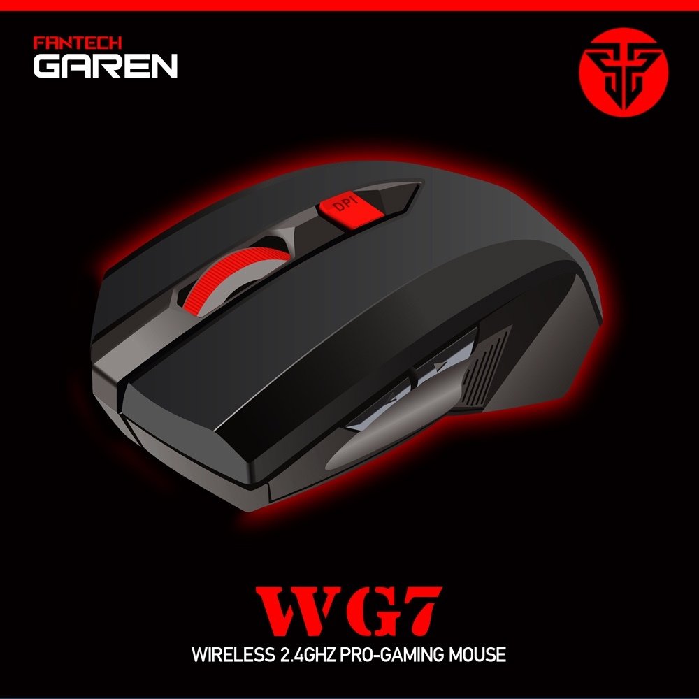 Fantech Garen Wg7 Wireless Gaming Mouse [Black] |  Mouse