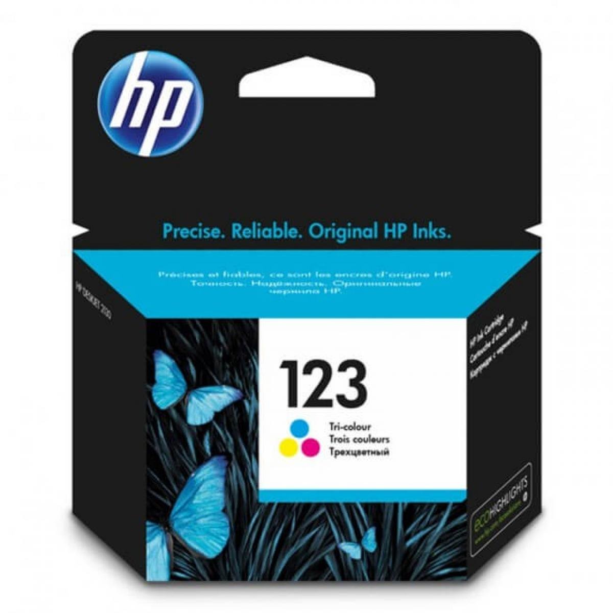 Hp Ink Cartridge 123 Color |  ink printer