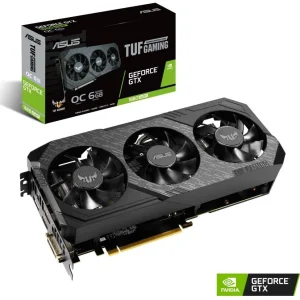ASUS TUF Gaming X3 GeForce GTX 1660 SUPER OC Edition 6 GB GDDR6 with Backplate & IP5X Standard Fans Providing Durability & Performance TUF 3-GTX1660S-O6G-GAMING