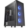 Thermaltake V200 Tempered Glass RGB Mid-Tower Case (Black, 2020 Edition)