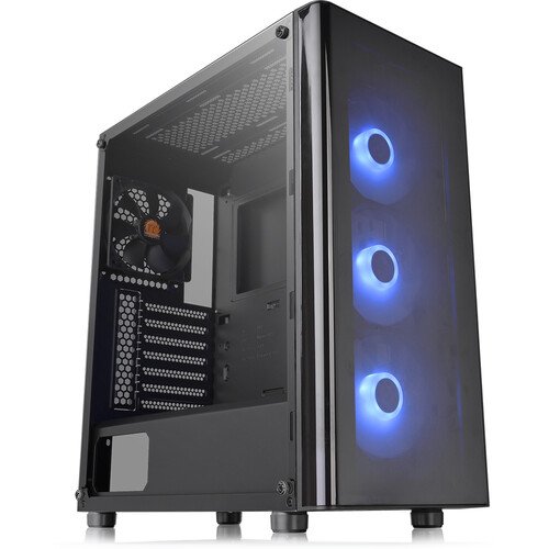 Thermaltake V200 Tempered Glass Rgb Mid-tower Case (Black, 2020 Edition) |  Case